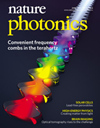 Nature Photonics杂志封面